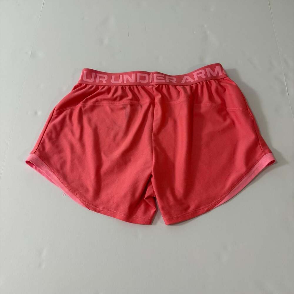 Under Armour Women's Play Up 3.0 Shorts in Pink Size S - Picture 5 of 9